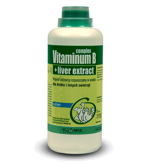 Vitaminum B complex + liver extract 1 l